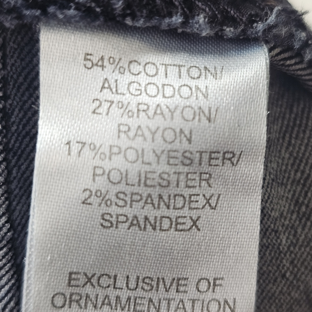 Democracy Jeans Absolution Skinny Women’s 14 Dark Wash - Picture 8 of 12
